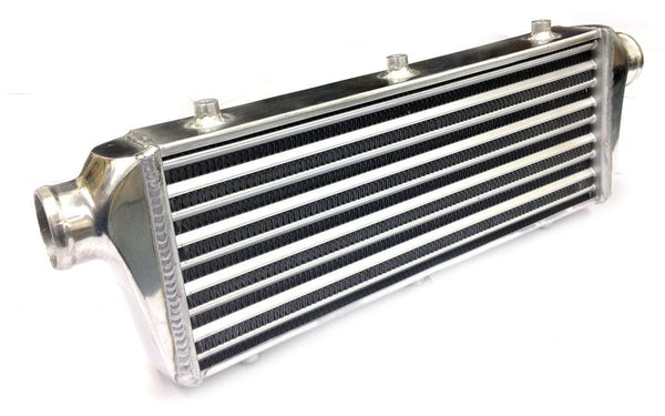 Universal Medium Front Mount Intercooler - Tube & Fin Design - 600x180x60mm  - 57mm Inlets